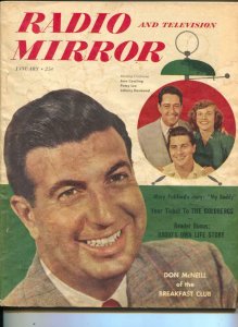 Radio And Television Mirror-Don McNeill-Mary Pickford-Dale Banks-Jan-1950