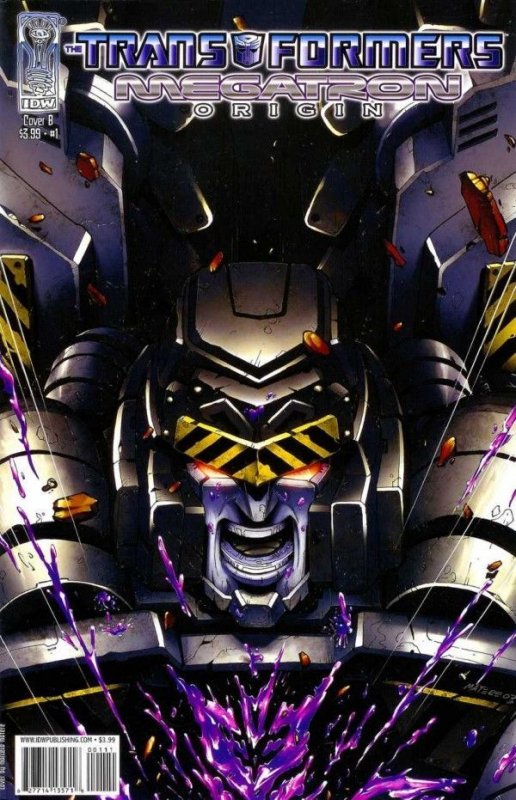 Transformers: Megatron Origin #1 Matere Cover (2007)