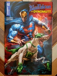 Blue Falcon & Dynomutt #1-2 (Dynamite 2025) Lucio Parrillo Covers + J. Palmiotti