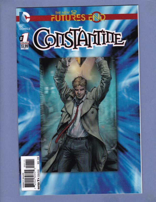 Constantine Futures End #1 3-D Cover NM DC 2014