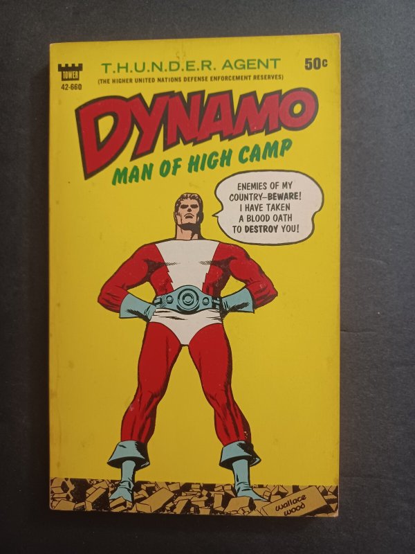 T.H.U.N.D.E.R Agent Paperback - Set of three No Man, Menthor, & Dynamo - 1966