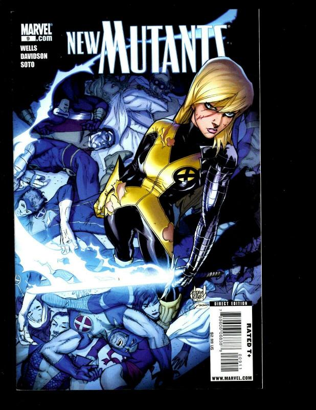 12 New Mutants Marvel Comics # 1 2 3 4 5 6 7 8 9 10 11 12 RP1