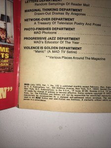 1972 MAD Magazine #152  Alfred E Neuman / The Lighter Side / Mannix