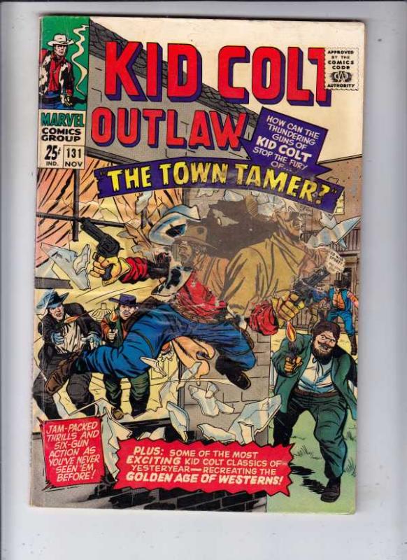 Kid Colt Outlaw #131 (Nov-66) FR/GD Low-Grade Kid Colt