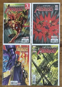 Avengers Series 6 #1,1.MU,2,3 Alex Ross 2017 Lot