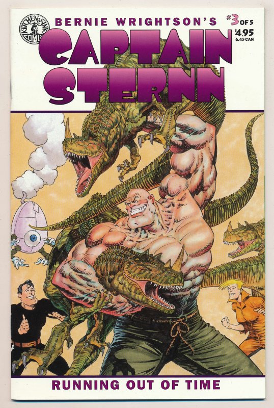 Captain Sternn Running Out of Time (1993) #1-5 NM Complete series