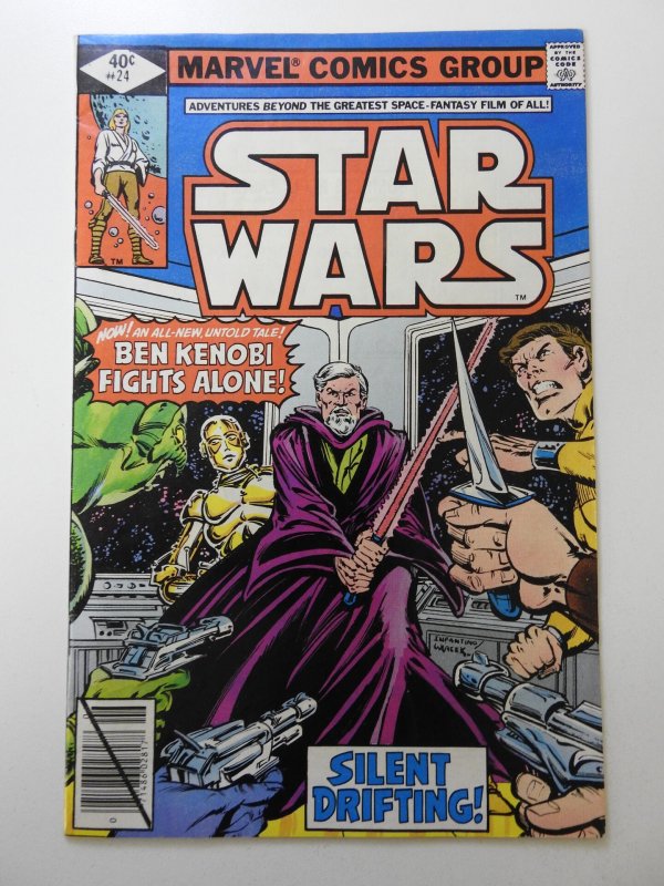 Star Wars #24 (1979) Ben Kenobi Fights Alone! Beautiful VF- Condition!