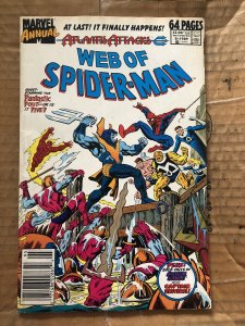 Web of Spider-Man Annual #5 Newsstand Edition (1989)