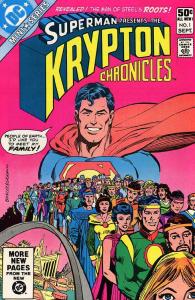 KRYPTON CHRONICLES (1981)1-3 SUPERMAN FAMILY