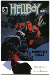 HELLBOY DARKNESS CALLS #1 2 3 4 5 6, NM, Mike Mignola, 2007, more HB in store