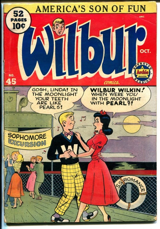 Wilbur #45 1952-Archie-Good Girl Art-Katy Keene-VG