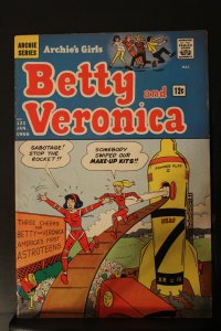 Archie's Girls Betty and Veronica #121 (1966) VF/NM or better! Space Shi...