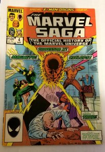 The Marvel Saga The Official History of the Marvel Universe #4 (1986)