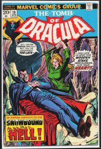 Tomb of Dracula #19 (1974) Tomb of Dracula