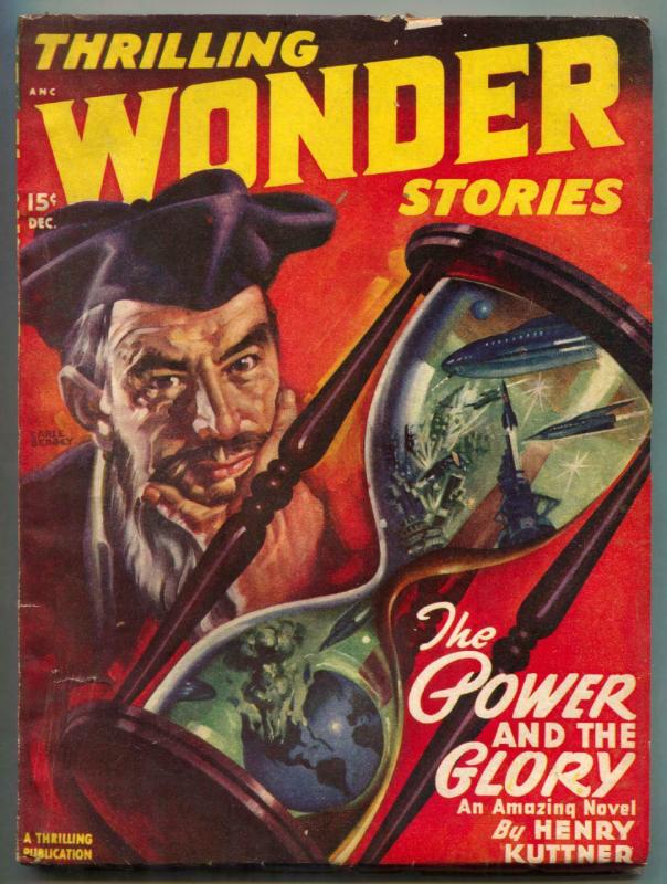 Thrilling Wonder Stories Pulp December 1947- Power and the Glory