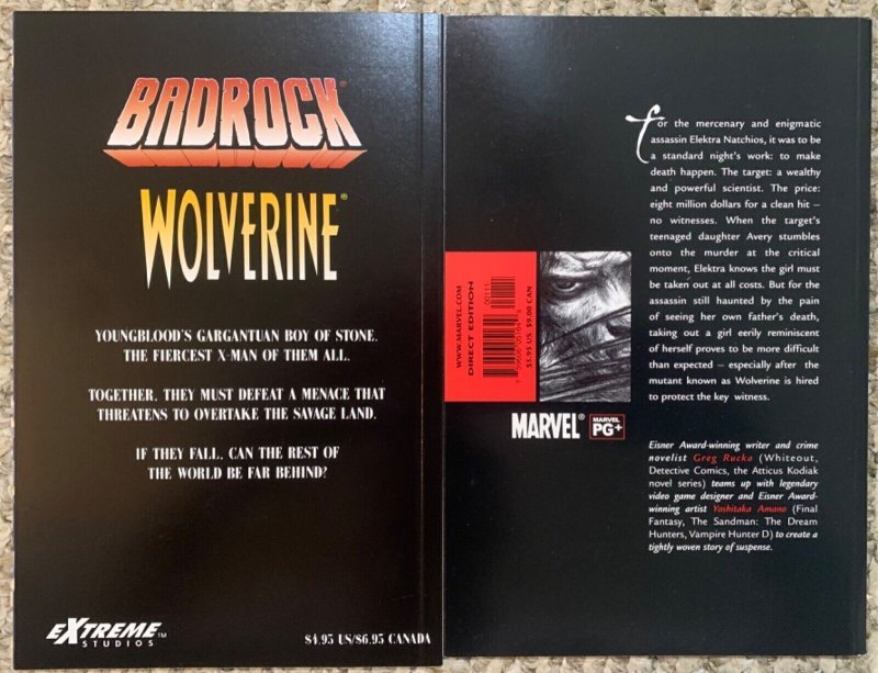 LOT OF 11 WOLVERINE TEAM-UP GRAPHIC NOVELS: HAVOK, BADROCK, PUNISHER, ELEKTRA