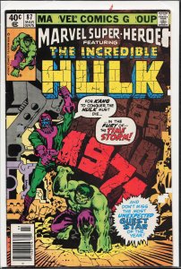 Marvel Super-Heroes #87 (1980) Hulk