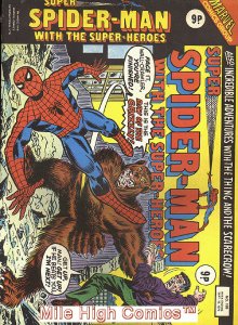 SUPER SPIDER-MAN WITH THE SUPER-HEROES  (UK MAG) #188 Very Good