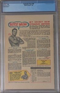 Fantastic Four #46 (1966) CGC 9.0 Off-White 1st Black Bolt Marvel