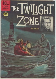 Twilight Zone #1 (1962) - 4.0 VG *Gold Key Series Begins* Voyage to Nowhere