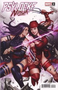Psylocke: Ninja #2 InHyuk Lee Versus Elektra Variant Cover Near Mint
