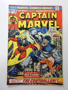 Captain Marvel #30 (1974) GD/VG Condition moisture wrinkle