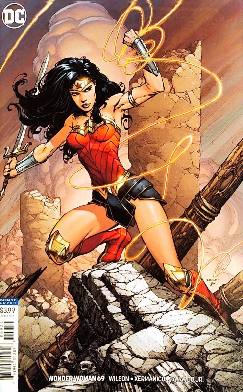 Wonder Woman #69 (2019) David Finch Cardstock Variant Cover