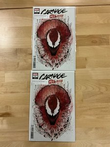 [2 Pack] Carnage: Black, White & Blood #1 Momoko Cover (2021)