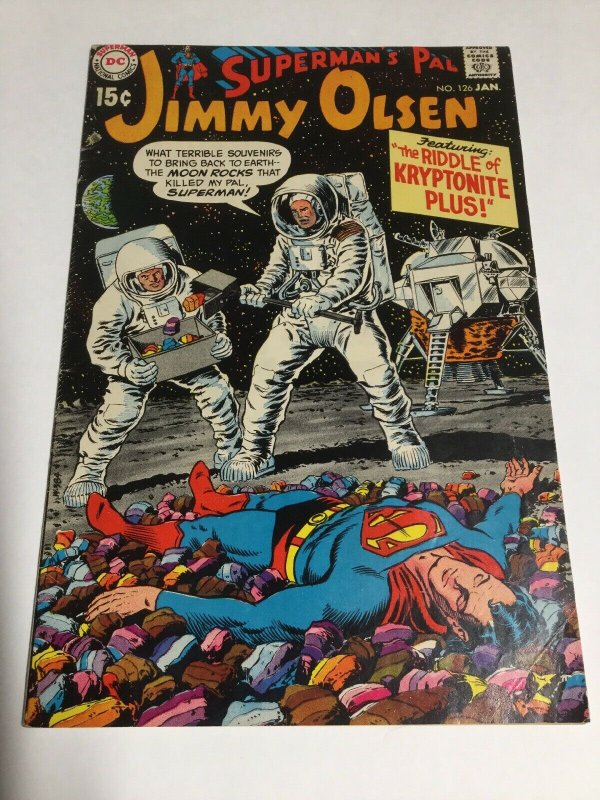 Superman’s Pal Jimmy Olsen 126 Very Good/Fine Vg/Fn 5.0 Dc Comics