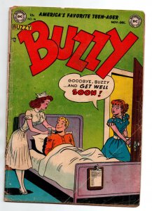 Buzzy #46 - Nurse cover - Teen humor - DC Comics - 1952 - (-GD)