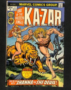 Ka-Zar (1974) #2