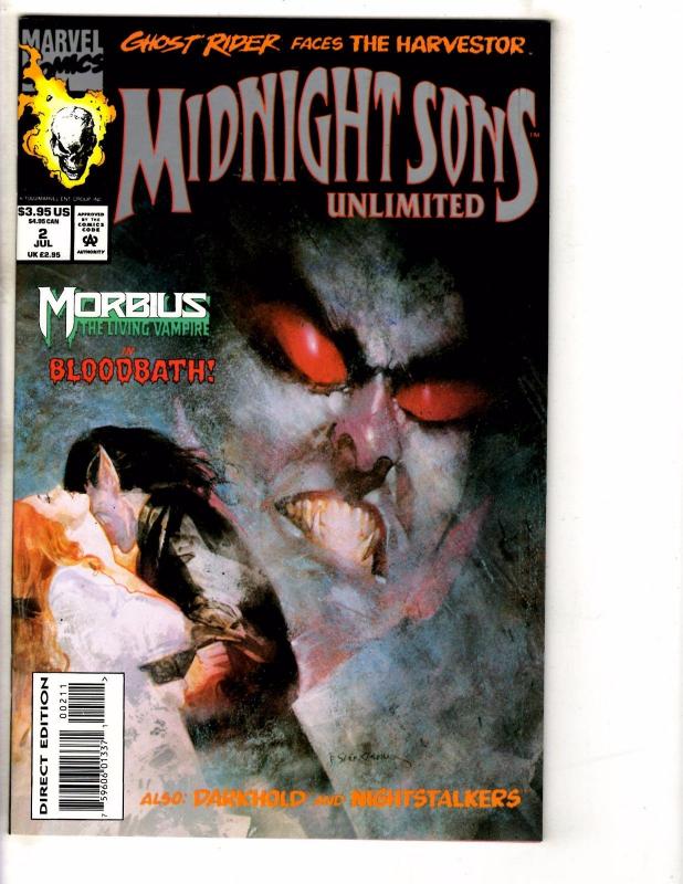 7 Marvel Comics Midnight Sons 2 1 Fun & Games 1 Battlestar 11 Morbius 4 5 6 TW57