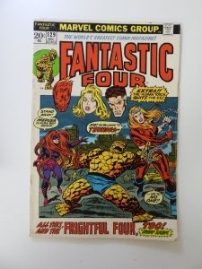 Fantastic Four #129 (1972) VG condition rusty staples