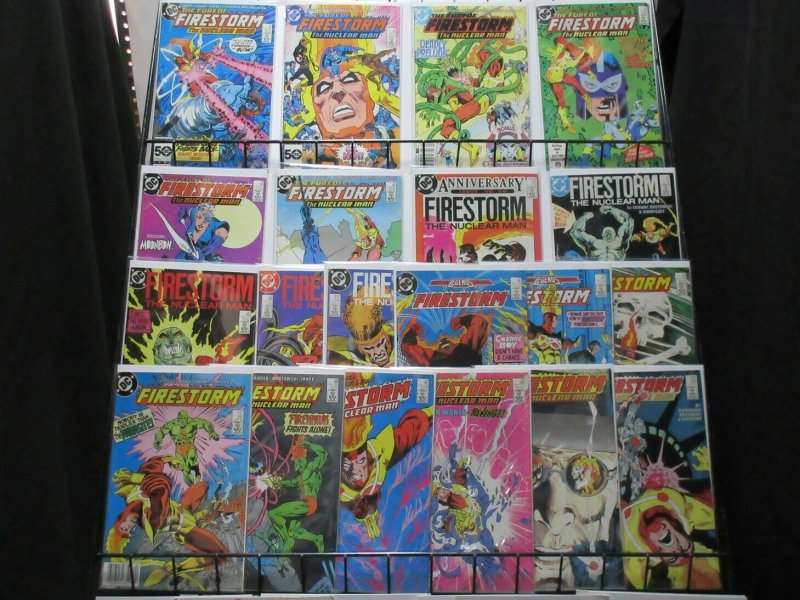 FIRESTORM (FURY OF)  1-100,ANN 1-5 Conway, Ostrander 1982-1990 breakouts 1,23,24