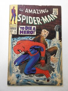 The Amazing Spider-Man #52 (1967) GD/VG Condition 2 1 in tears bc