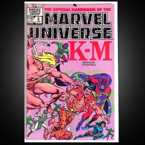 The Official Handbook of the Marvel Universe #6 (1983) Kang the Conqueror Mar...