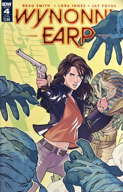 Wynonna Earp #4 Cover C (2016) NM Condition Chris Evenhuis Subscription cover