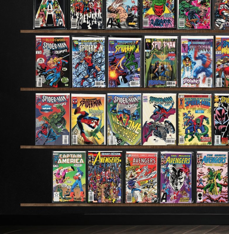 Huge Lot 140+ Comics with Spider-Man 2099, The Avengers & More!