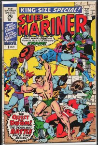 Sub-Mariner Annual #1 (1971) Namor the Sub-Mariner