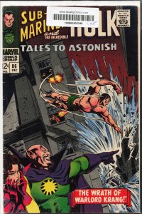 Tales to Astonish #86 (1966) Namor the Sub-Mariner
