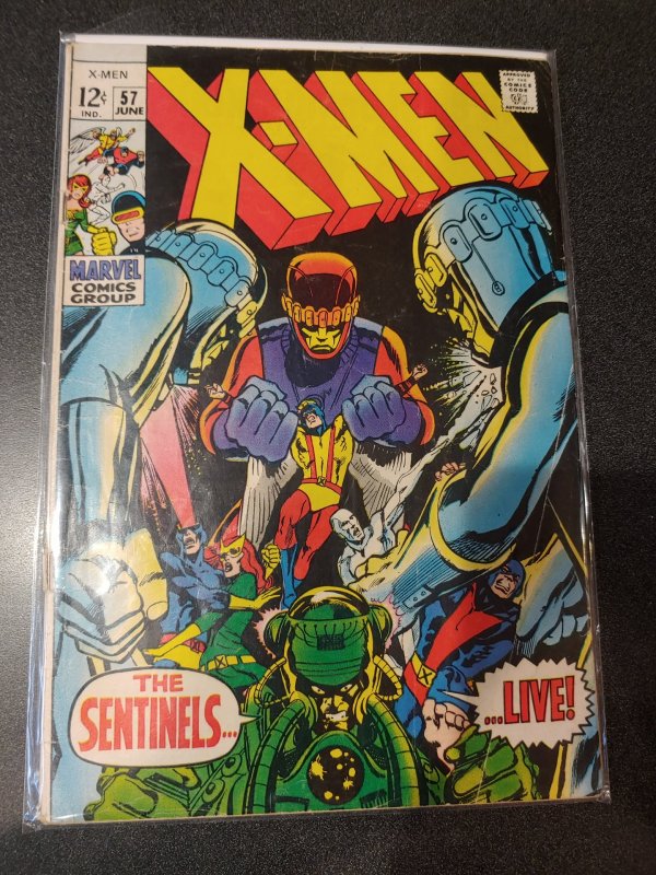 X-Men 57 FN (1968, Marvel) KEY ISSUE