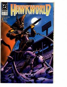 Lot Of 10 Hawkworld DC Comic Books # 1 2 3 4 5 6 7 8 9 10 Hawkman Batman PP5