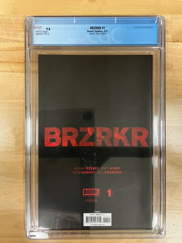 BRZRKR #1 Bermejo Virgin Cover(2021)