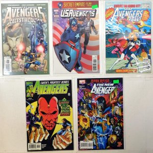 Avengers Lot 5 #31, New 51, Celestial 2, USA 5, Coast Annual 7 Marvel Comics