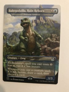 BABYGODZILLA, RUIN REBORN (Showcase) : Magic the Gathering MTG card; IKORIA, NM