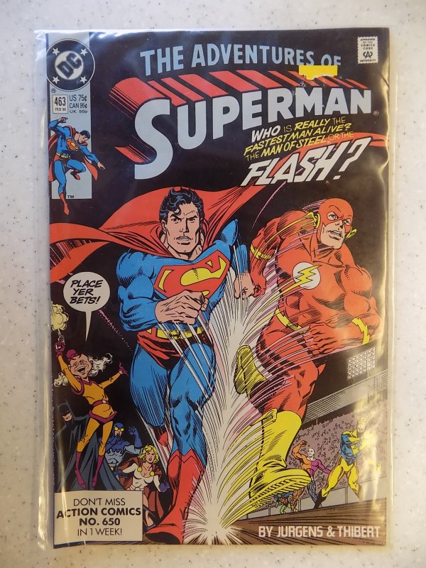 ADVENTURES OF SUPERMAN # 463