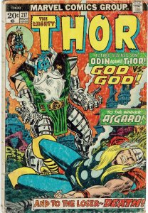 Thor #217 (1966 v1) 1st Valkyrie Krista GD