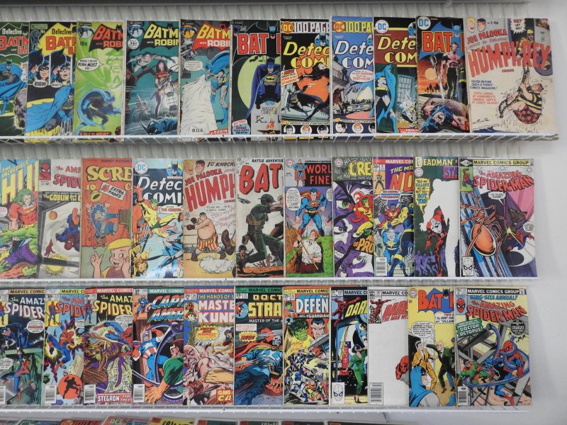 Huge 150+ Silver/Bronze Comics Low Grade Lot!! W/ Batman, Spider-Man, Thor+ MORE