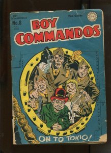 BOY COMMANDOS #8 (1.8) ON TO TOKIO