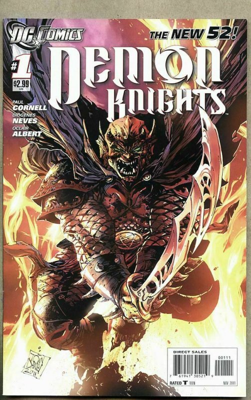 DARK,DEMON KNIGHTS & DEADMAN #1’s DC NEW 52 NM. 2011